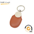 One Color Women Hangbag Leather Key Chain